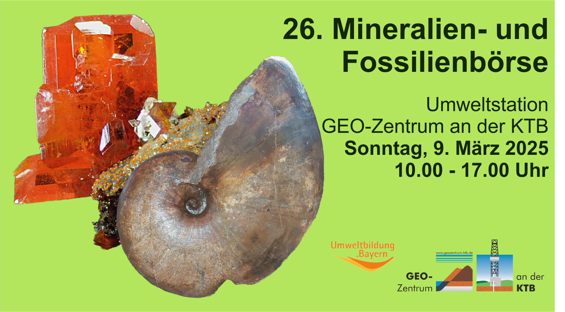 26. Mineralien- und Fossilienbörse